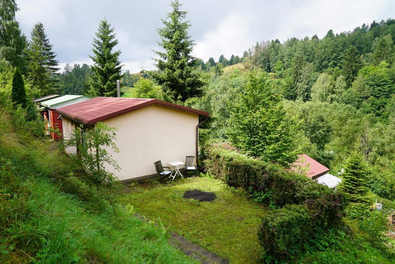 Ruhiges Ferienhaus Am Waldrand Mit Sauna Und Kamin - Hellaberg II Langenbach  Exterior foto